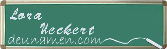 Lora Ueckert Visitenkarte